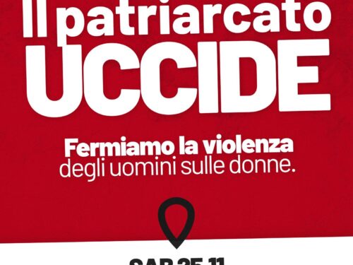 Contro il patriarcato, per fermare la violenza degli uomini sulle donne – 25 novembre, Piazza Scala